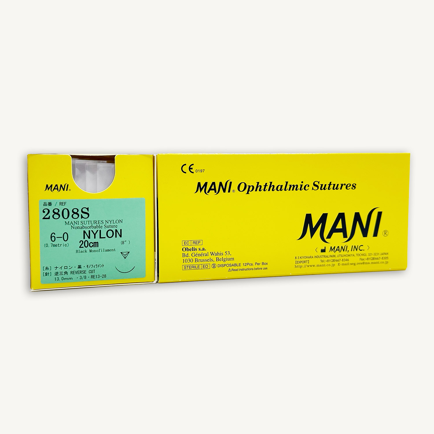 SUTURA NYLON 6/0 MANI